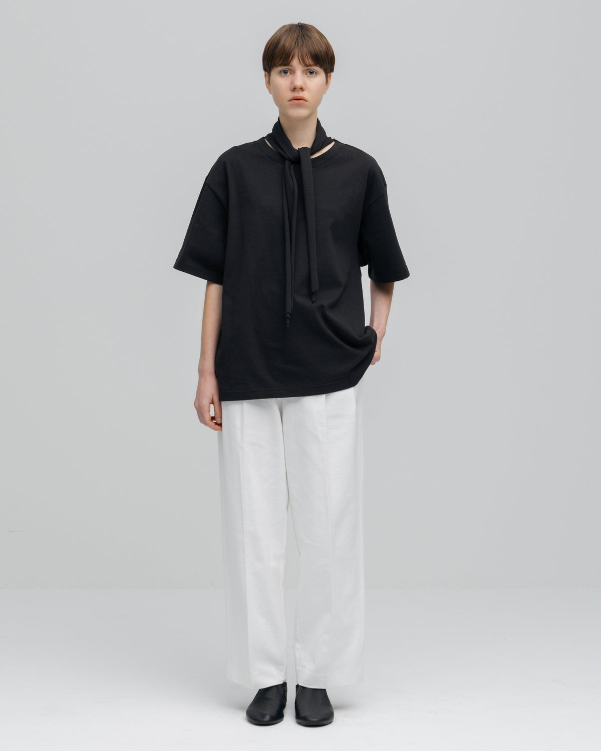 SUPER AMERICAN DRY COTTON BOW TIE TEE(スーパーアメリカンドライコットンボウタイTシャツ|ONIT(オニット)OFFICIAL ONLINE STORE