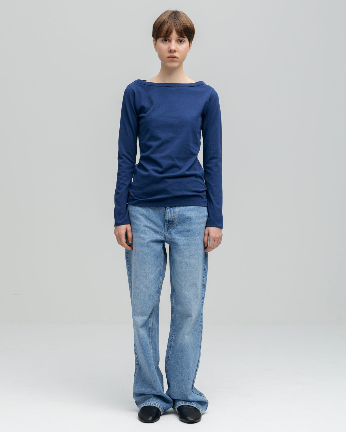 AMERICAN DRY COTTON BOAT-NECK L/S TEE(アメリカンドライコットンボートネックロングスリーブTシャツ)|ONIT(オニット)OFFICIAL ONLINE STORE
