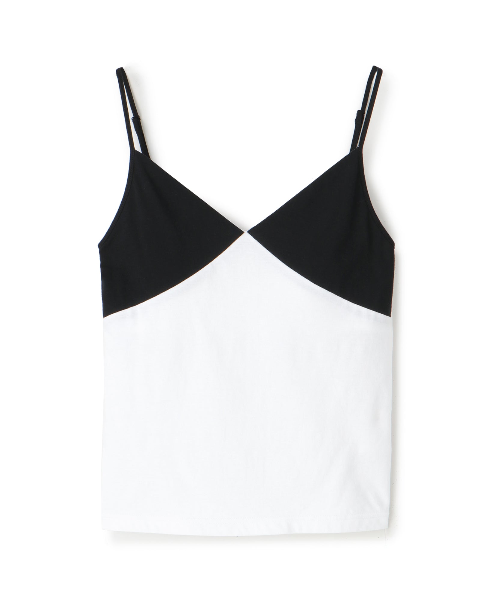 BICOLOR BRA CAMISOLE（バイカラーカップ付きキャミソール）