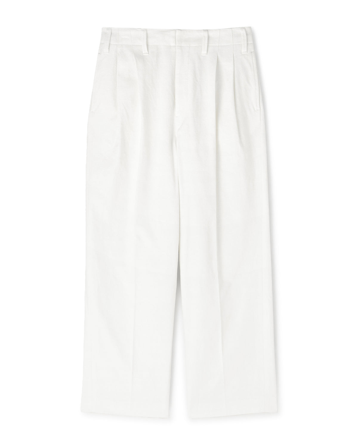 HOPSACK CENTER PRESS TUCK PANTS(ホップサックセッタープレスタックパンツ)|ONIT(オニット)OFFICIAL ONLINE STORE