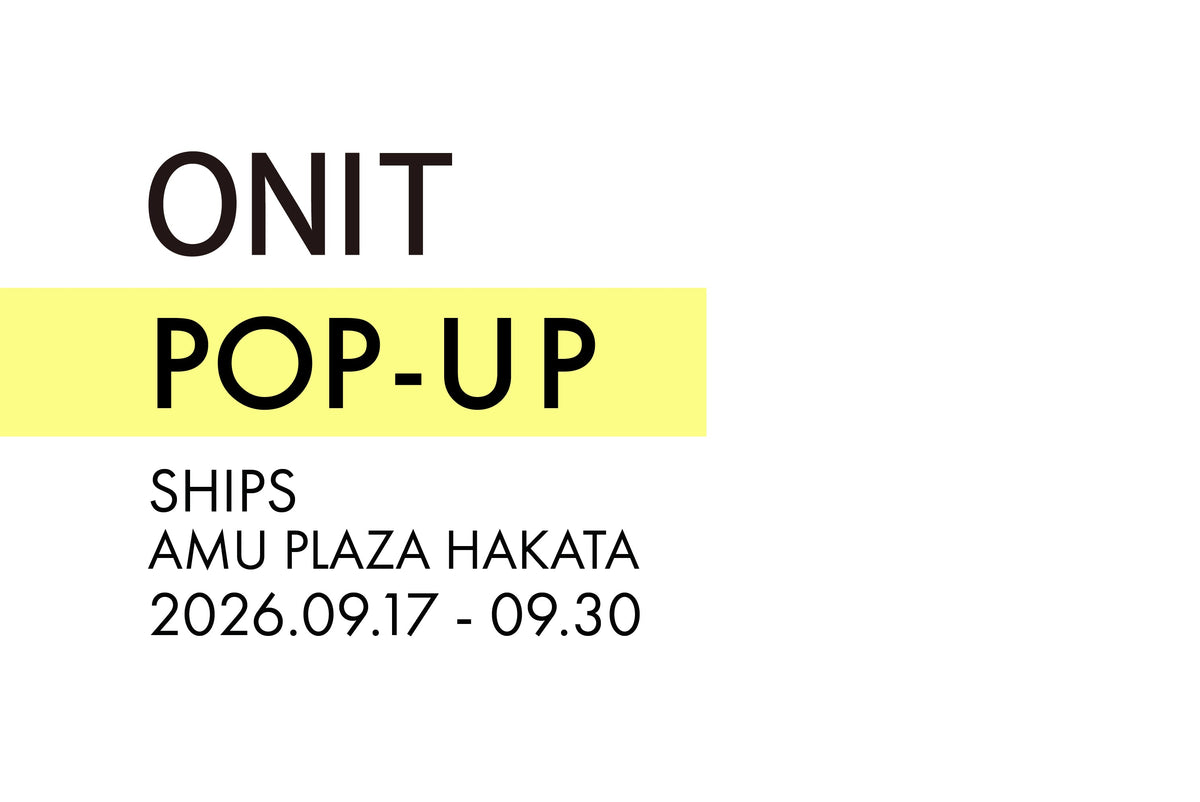 POP UP STORE at SHIPS AMU PLAZA HAKATA