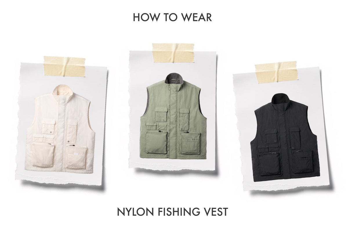 HOW TO WEAR - NYLON FISHING VEST