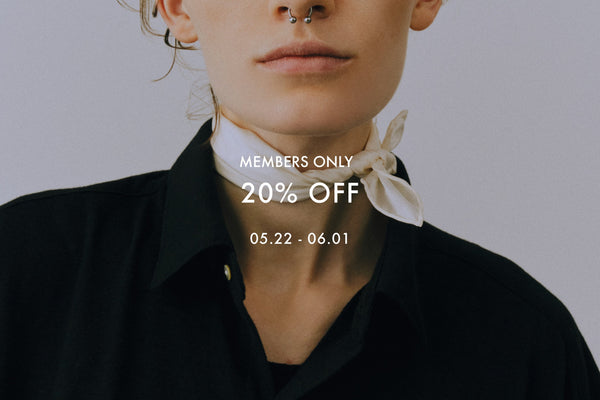 MEMBERS ONLY 20%OFF｜onit（オニット）OFFICIAL ONLINE STORE