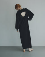 COTTON BACK DESIGN L/S DRESS（BD天竺バックデザインワンピース）｜onit（オニット）OFFICIAL ONLINE STORE