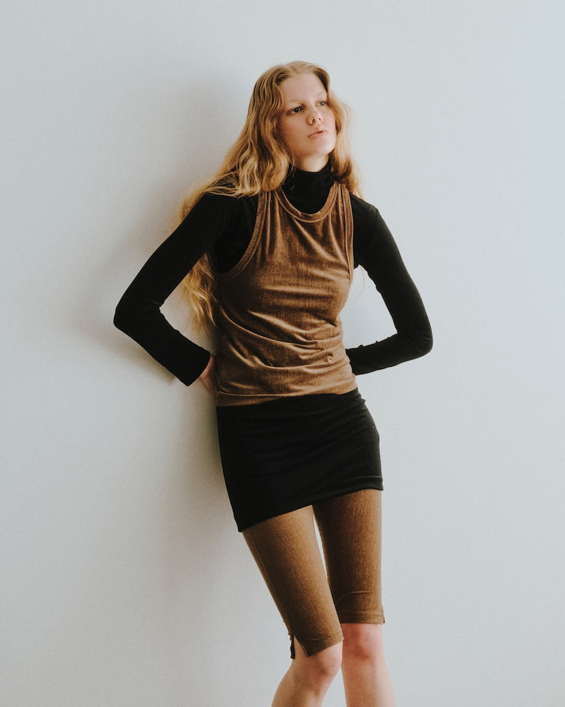 SHEER VELOUR  L/S TUNIC（シアーベロアロングスリーブチュニック）｜ONIT（オニット）OFFICIAL ONLINE STORE