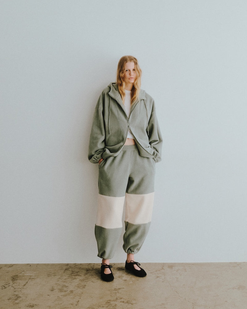 RECYCLING FLEECE W ZIP UP TOPS（リサイクリングフリースダブルジップアップパンツ）｜ONIT（オニット）OFFICIAL ONLINE STORE