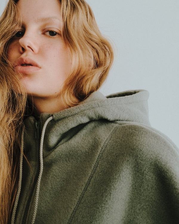 RECYCLING FLEECE W ZIP UP TOPS（リサイクリングフリースダブルジップアップパンツ）｜ONIT（オニット）OFFICIAL ONLINE STORE