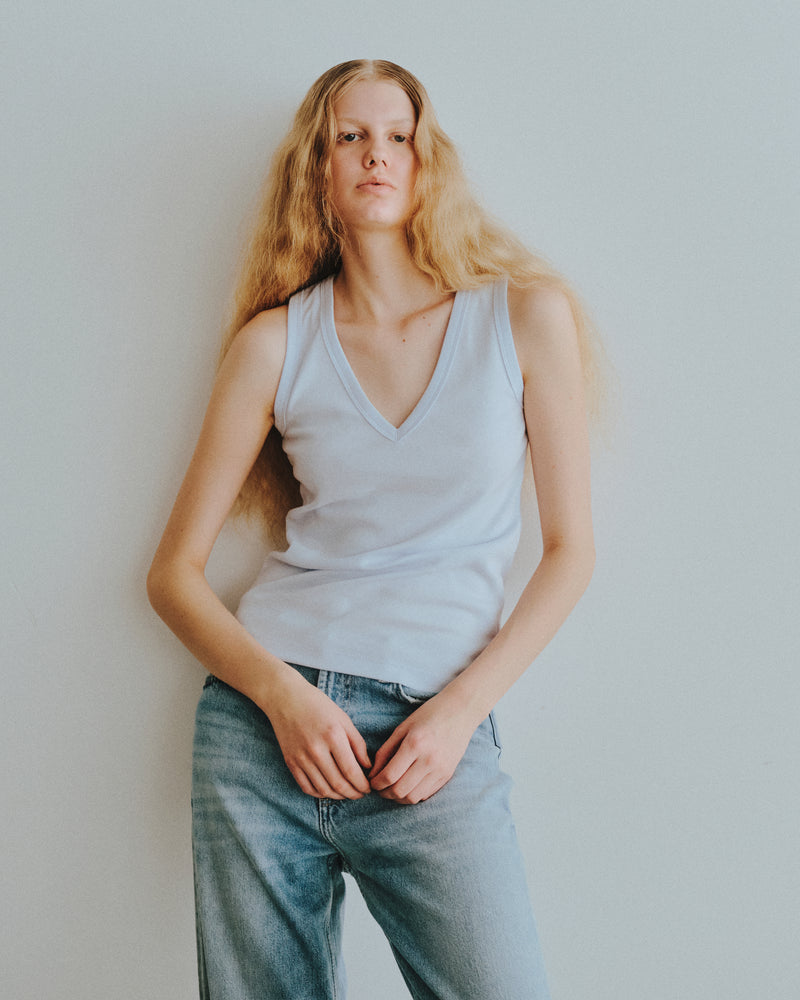 COTTON RIB  V-NECK TANK  TOP（コットンフライスＶネックタンク）｜ONIT（オニット）OFFICIAL ONLINE STORE