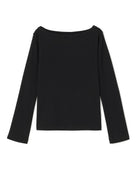 COTTON RIB BOAT-NECK L/S T-SHIRT（コットンフライスリブボートネックロングスリーブTシャツ）｜ONIT（オニット）OFFICIAL ONLINE STORE