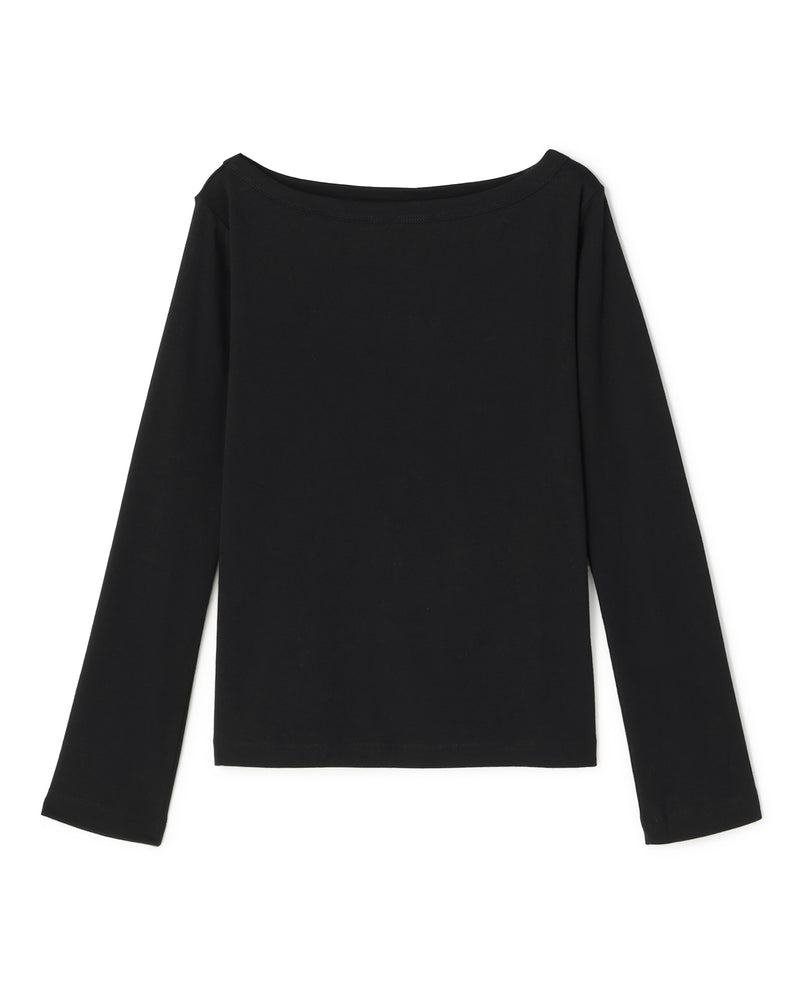 COTTON RIB BOAT-NECK L/S T-SHIRT（コットンフライスリブボートネックロングスリーブTシャツ）｜ONIT（オニット）OFFICIAL ONLINE STORE