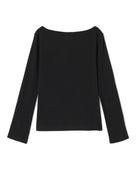 COTTON RIB BOAT-NECK L/S T-SHIRT（コットンフライスリブボートネックロングスリーブTシャツ）｜ONIT（オニット）OFFICIAL ONLINE STORE