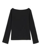 COTTON RIB BOAT-NECK L/S T-SHIRT（コットンフライスリブボートネックロングスリーブTシャツ）｜ONIT（オニット）OFFICIAL ONLINE STORE