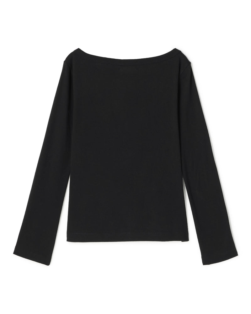 COTTON RIB BOAT-NECK L/S T-SHIRT（コットンフライスリブボートネックロングスリーブTシャツ）｜ONIT（オニット）OFFICIAL ONLINE STORE