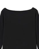 COTTON RIB BOAT-NECK L/S T-SHIRT（コットンフライスリブボートネックロングスリーブTシャツ）｜ONIT（オニット）OFFICIAL ONLINE STORE