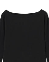 COTTON RIB BOAT-NECK L/S T-SHIRT（コットンフライスリブボートネックロングスリーブTシャツ）｜ONIT（オニット）OFFICIAL ONLINE STORE