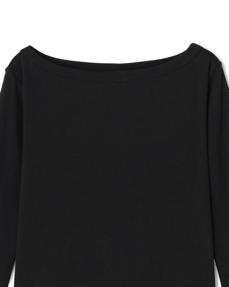 COTTON RIB BOAT-NECK L/S T-SHIRT（コットンフライスリブボートネックロングスリーブTシャツ）｜ONIT（オニット）OFFICIAL ONLINE STORE