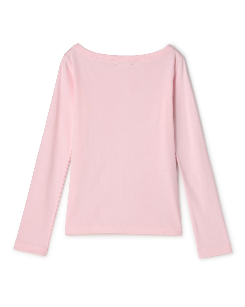 COTTON RIB BOAT-NECK L/S T-SHIRT（コットンフライスリブボートネックロングスリーブTシャツ）｜ONIT（オニット）OFFICIAL ONLINE STORE
