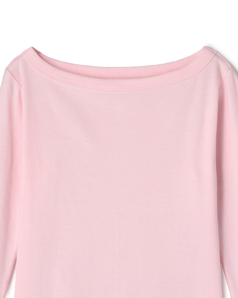 COTTON RIB BOAT-NECK L/S T-SHIRT（コットンフライスリブボートネックロングスリーブTシャツ）｜ONIT（オニット）OFFICIAL ONLINE STORE