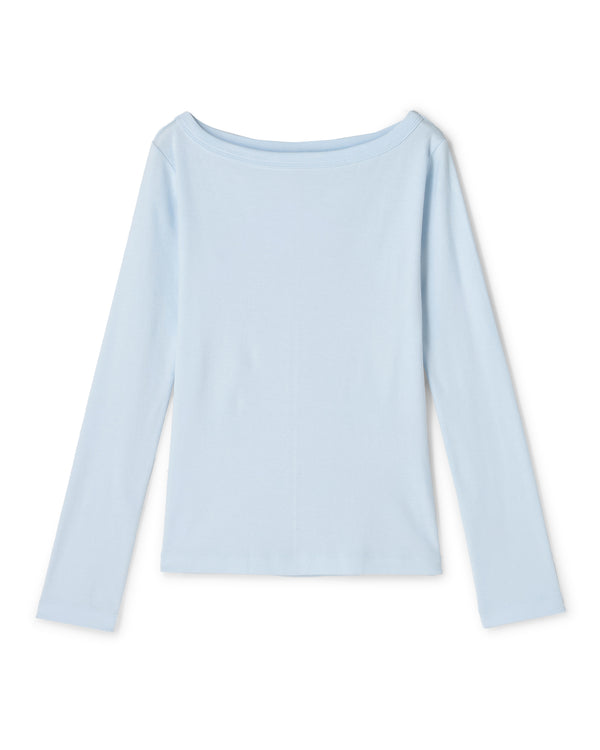 COTTON RIB BOAT-NECK L/S T-SHIRT（コットンフライスリブボートネックロングスリーブTシャツ）｜ONIT（オニット）OFFICIAL ONLINE STORE
