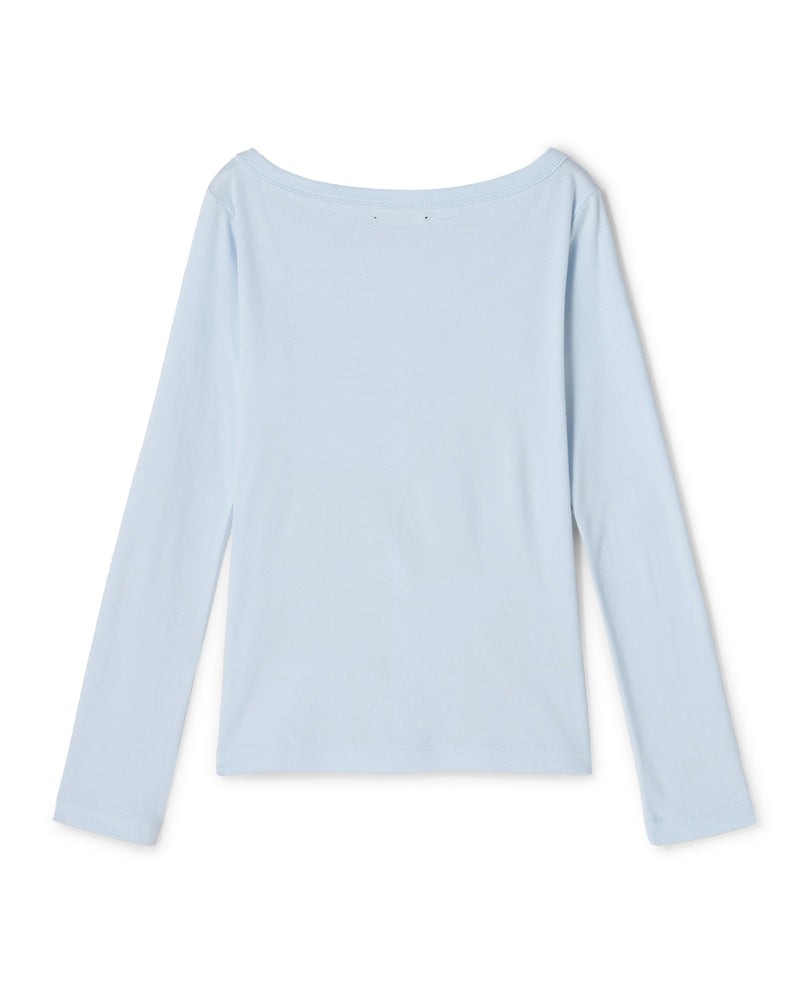 COTTON RIB BOAT-NECK L/S T-SHIRT（コットンフライスリブボートネックロングスリーブTシャツ）｜ONIT（オニット）OFFICIAL ONLINE STORE