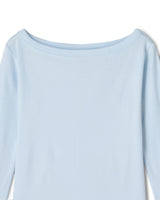 COTTON RIB BOAT-NECK L/S T-SHIRT（コットンフライスリブボートネックロングスリーブTシャツ）｜ONIT（オニット）OFFICIAL ONLINE STORE