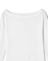 COTTON RIB BOAT-NECK L/S T-SHIRT（コットンフライスリブボートネックロングスリーブTシャツ）｜ONIT（オニット）OFFICIAL ONLINE STORE