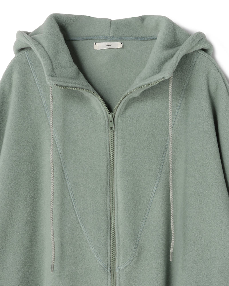 RECYCLING FLEECE W ZIP UP TOPS（リサイクリングフリースダブルジップアップパンツ）｜ONIT（オニット）OFFICIAL ONLINE STORE