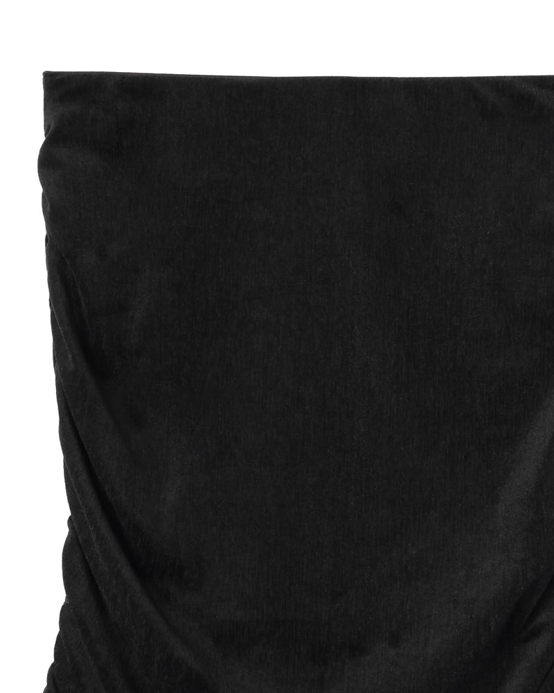 SHEER VELOUR  GATHER MINI SKIRT（シアーベロアギャザーミニスカート）｜ONIT（オニット）OFFICIAL ONLINE STORE