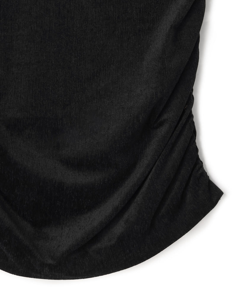 SHEER VELOUR  GATHER MINI SKIRT（シアーベロアギャザーミニスカート）｜ONIT（オニット）OFFICIAL ONLINE STORE