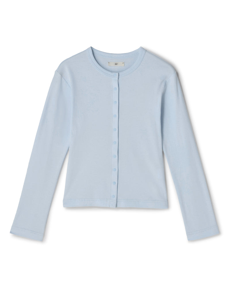 COTTON RIB BUTTON CARDIGAN（コットンフライスドットボタンカーデ）｜ONIT（オニット）OFFICIAL ONLINE STORE