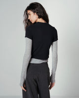 STRETCH JERSEY 2 LAYERED TOP（ストレッチジャージー2レイヤードトップ）｜ONIT（オニット）OFFICIAL ONLINE STORE