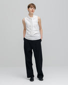 HOPSACK CENTER PRESS TUCK PANTS（ホップサックセッタープレスタックパンツ）｜ONIT（オニット）OFFICIAL ONLINE STORE