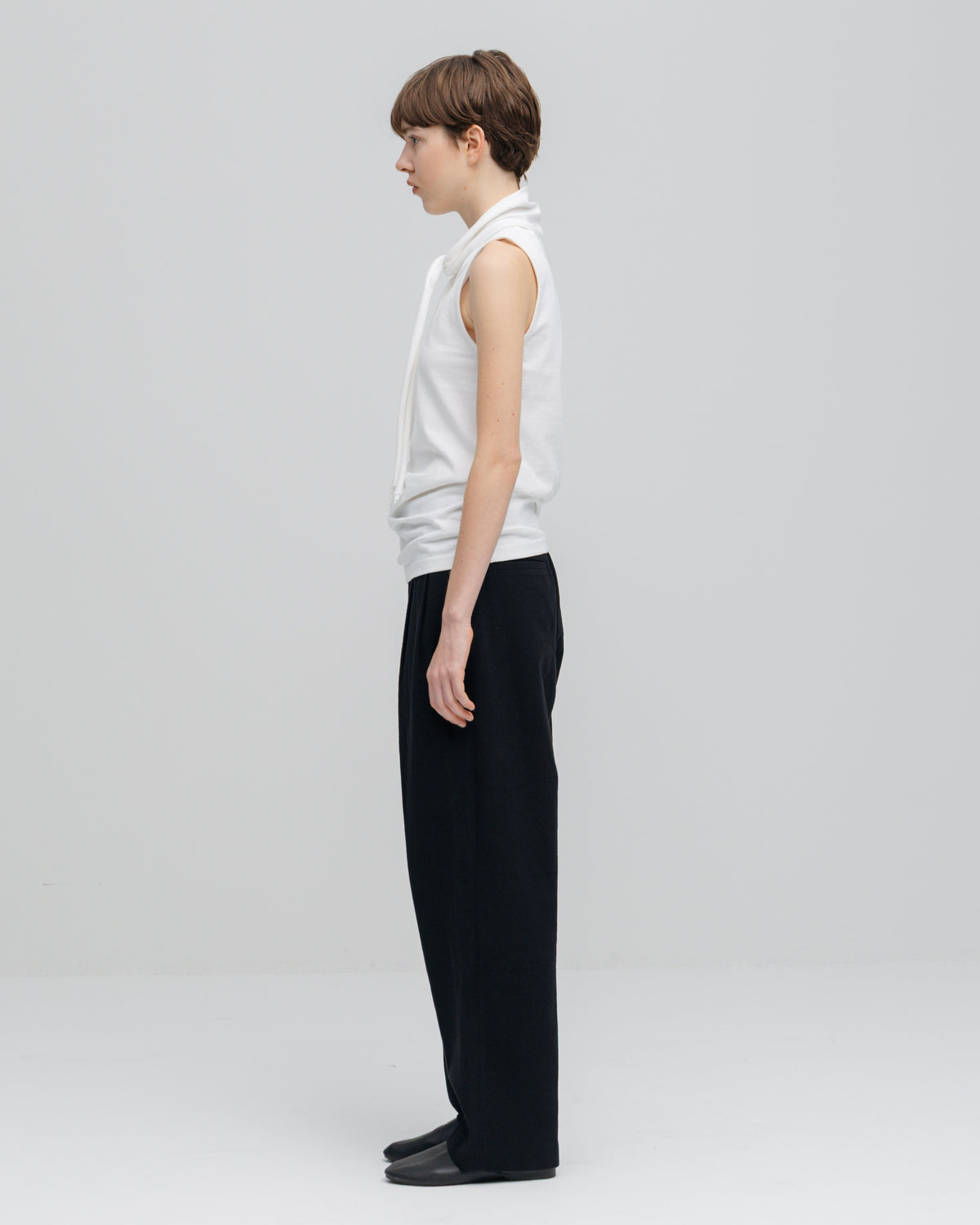 SUPER AMERICAN DRY COTTON BOW TIE SLEEVELESS TOPS（スーパーアメリカンドライコットンボウタイノースリーブトップス）｜ONIT（オニット）OFFICIAL ONLINE STORE