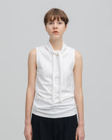 SUPER AMERICAN DRY COTTON BOW TIE SLEEVELESS TOPS（スーパーアメリカンドライコットンボウタイノースリーブトップス）｜ONIT（オニット）OFFICIAL ONLINE STORE