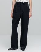 HOPSACK CENTER PRESS TUCK PANTS（ホップサックセッタープレスタックパンツ）｜ONIT（オニット）OFFICIAL ONLINE STORE