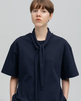 SUPER AMERICAN DRY COTTON BOW TIE T-SHIRTS（スーパーアメリカンドライコットンボウタイオーバーサイズトップス）｜ONIT（オニット）OFFICIAL ONLINE STORE