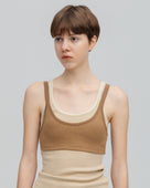 RIB LAYERED TANK TOP（ベアテレコレイヤードタンク）｜ONIT（オニット）OFFICIAL ONLINE STORE