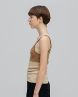 RIB LAYERED TANK TOP（ベアテレコレイヤードタンク）｜ONIT（オニット）OFFICIAL ONLINE STORE