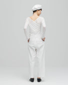 SHEER COTTON SLIT SLEEVE T-SHIRTS（シアーコットンカシュクールトップス）｜ONIT（オニット）OFFICIAL ONLINE STORE