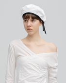 SHEER COTTON SLIT SLEEVE T-SHIRTS（シアーコットンカシュクールトップス）｜ONIT（オニット）OFFICIAL ONLINE STORE