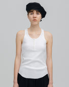 RIB HENRY NECK TANK TOP （ベアテレコヘンリーネックタンク）｜ONIT（オニット）OFFICIAL ONLINE STORE