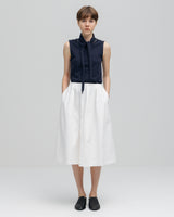 SUPER AMERICAN DRY COTTON BOW TIE SLEEVELESS TOPS（スーパーアメリカンドライコットンボウタイノースリーブトップス）｜ONIT（オニット）OFFICIAL ONLINE STORE