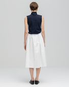 SUPER AMERICAN DRY COTTON BOW TIE SLEEVELESS TOPS（スーパーアメリカンドライコットンボウタイノースリーブトップス）｜ONIT（オニット）OFFICIAL ONLINE STORE