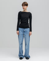 AMERICAN DRY COTTON  BOAT-NECK  L/S T-SHIRT（アメリカンドライコットンボートネックロングスリーブTシャツ）｜ONIT（オニット）OFFICIAL ONLINE STORE
