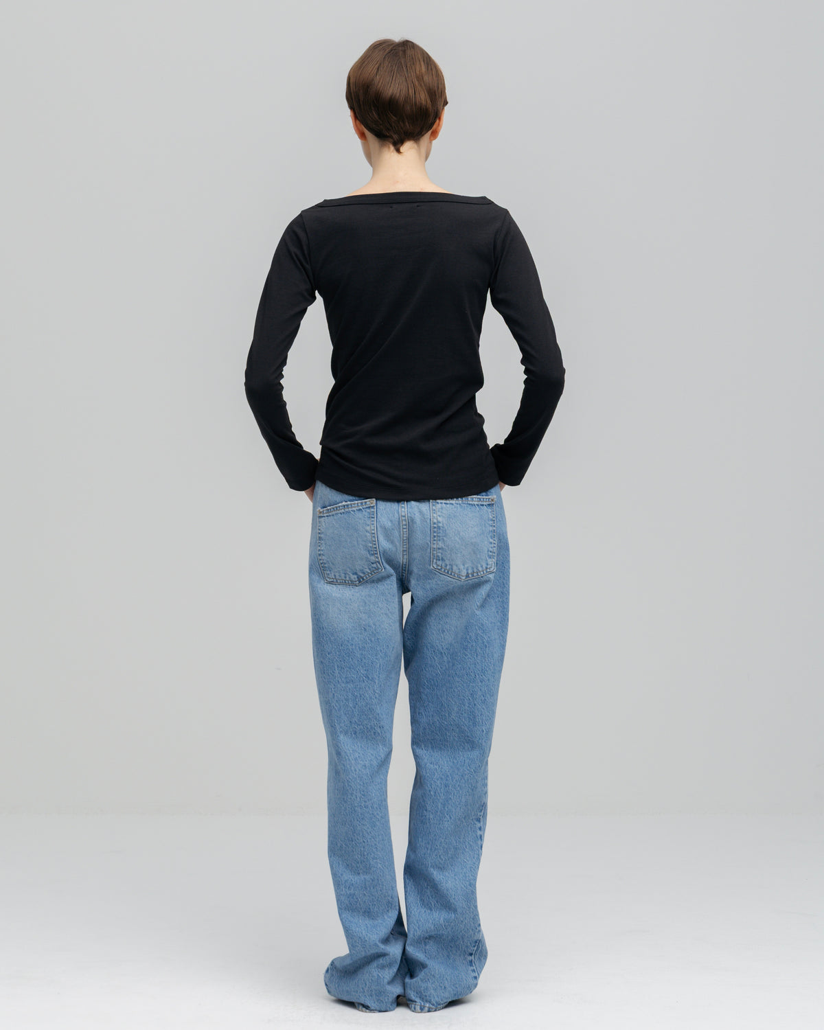 AMERICAN DRY COTTON  BOAT-NECK  L/S TEE（アメリカンドライコットンボートネックロングスリーブTシャツ）｜ONIT（オニット）OFFICIAL ONLINE STORE