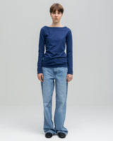 AMERICAN DRY COTTON  BOAT-NECK  L/S T-SHIRT（アメリカンドライコットンボートネックロングスリーブTシャツ）｜ONIT（オニット）OFFICIAL ONLINE STORE