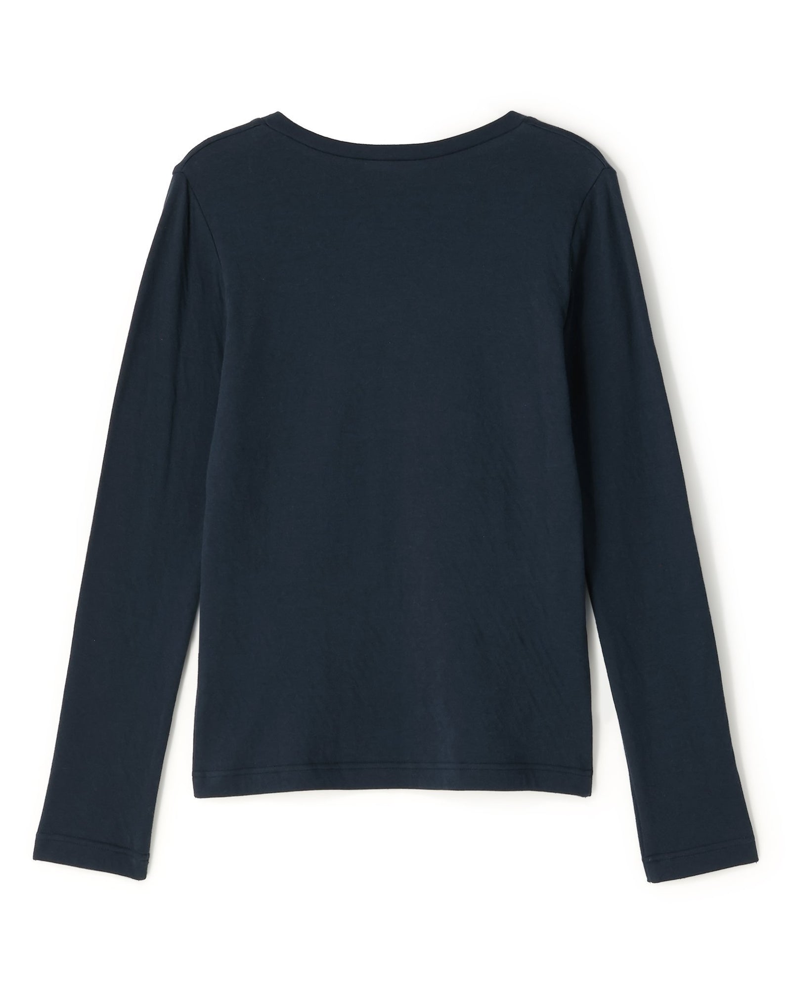 DOUBLE GAUZE V-NECK L/S T-SHIRT（ダブルガーゼVネックロング