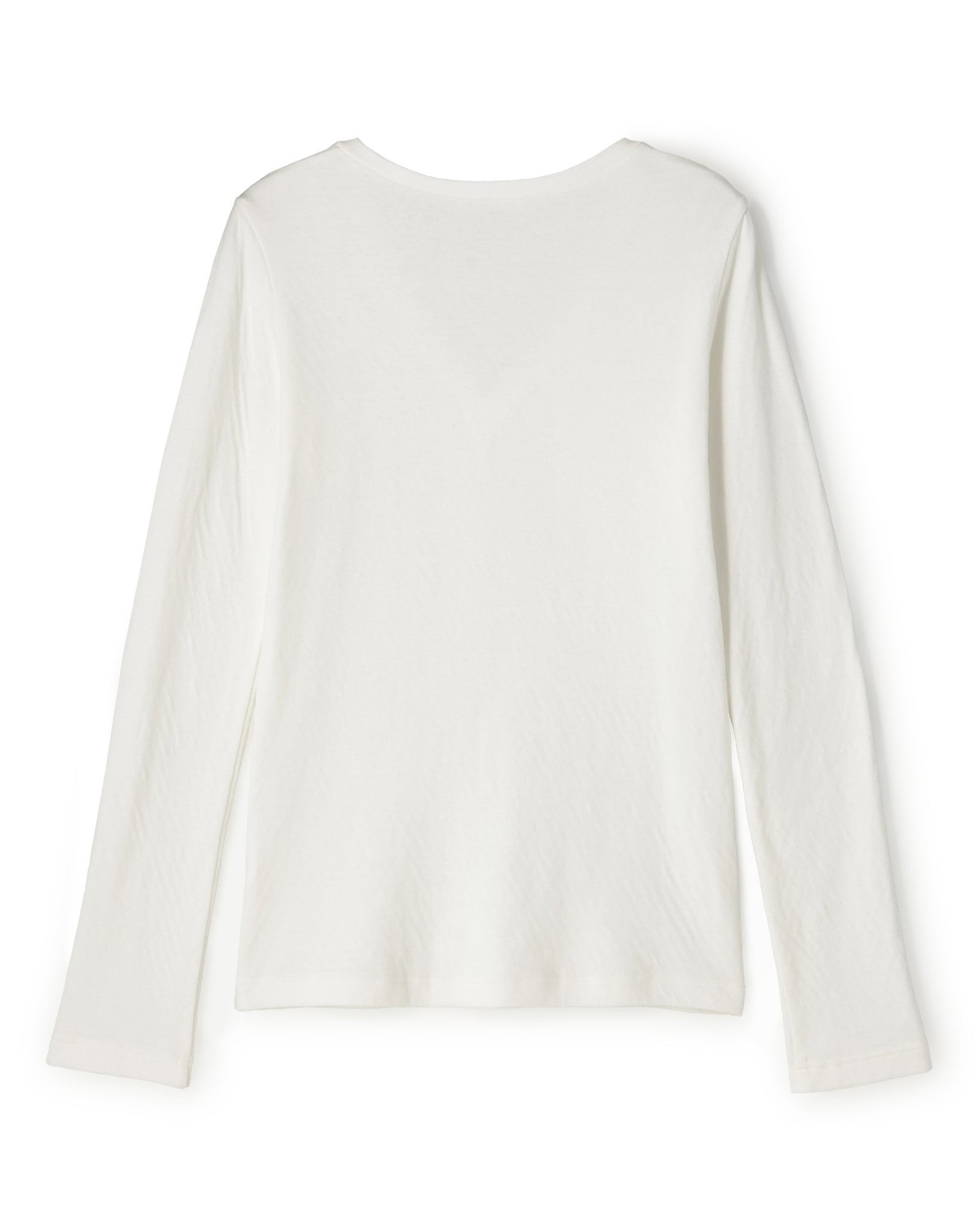 ROUGH COTTON DEEP V-NECK L/S T-SHITS（ラフコットディープV