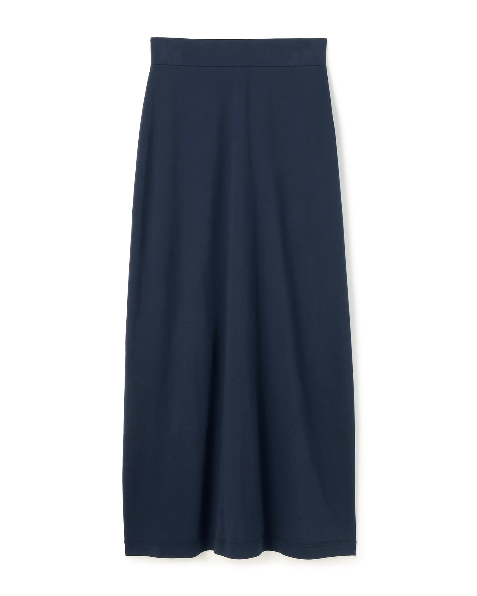 COTTON RIB TIGHT LONG SKIRT（コットンフライスロングスカート