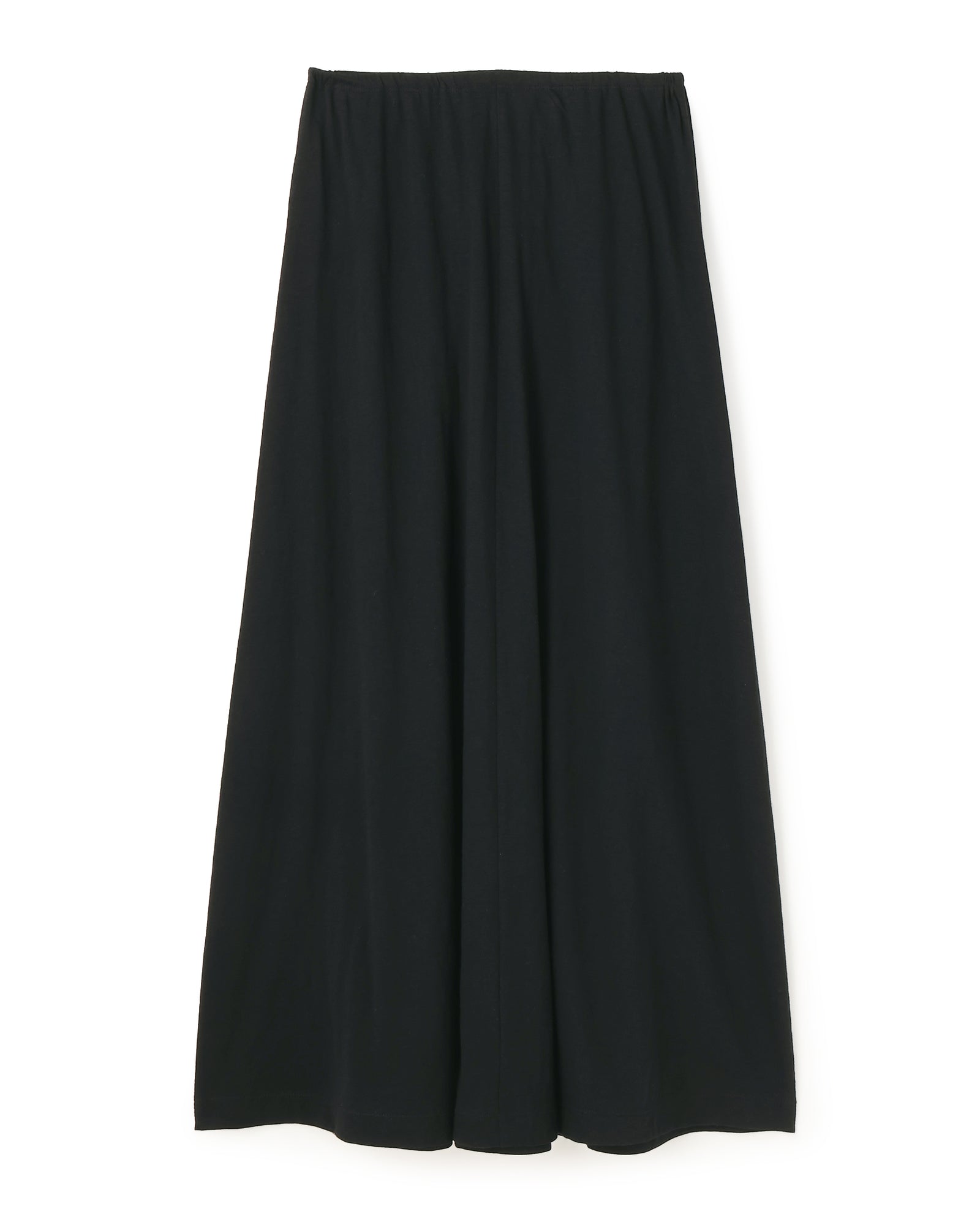 ROUGH COTTON FLARED LONG SKIRT（ラフコットフレアロング